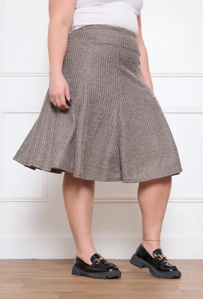 jupe STEWIL taupe.webp