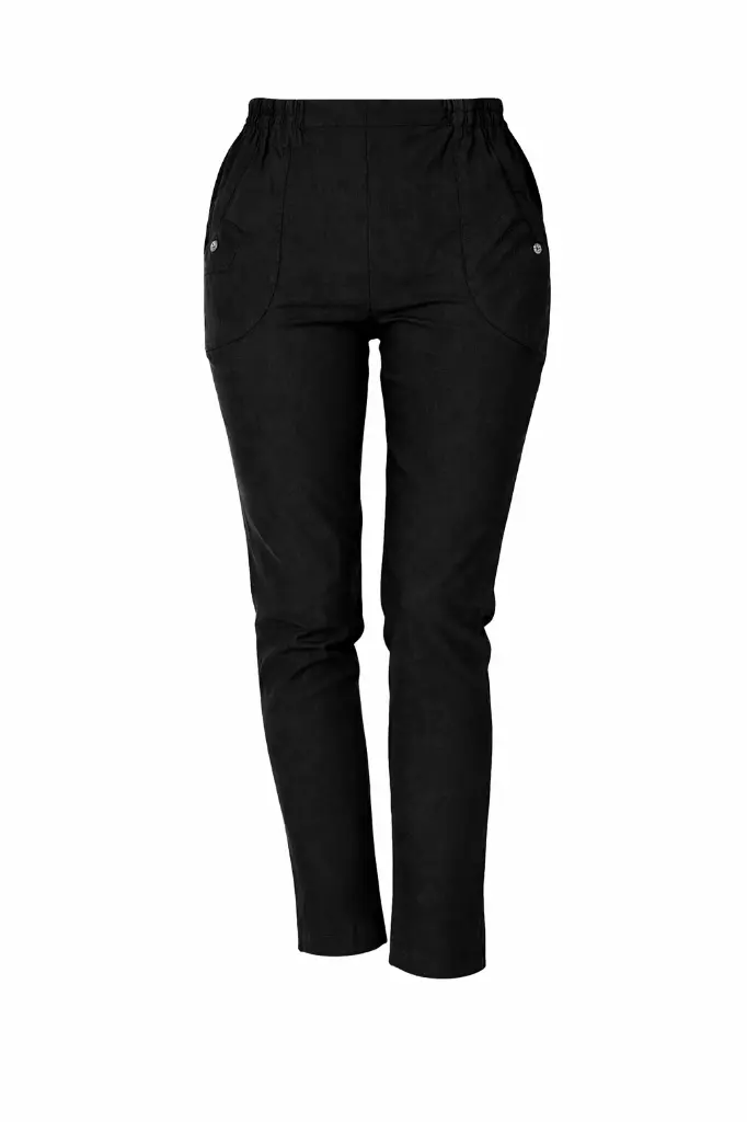 Pantalon noir sur fond blanc.webp