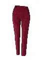 Pantalon en velours côtelé bordeaux.webp
