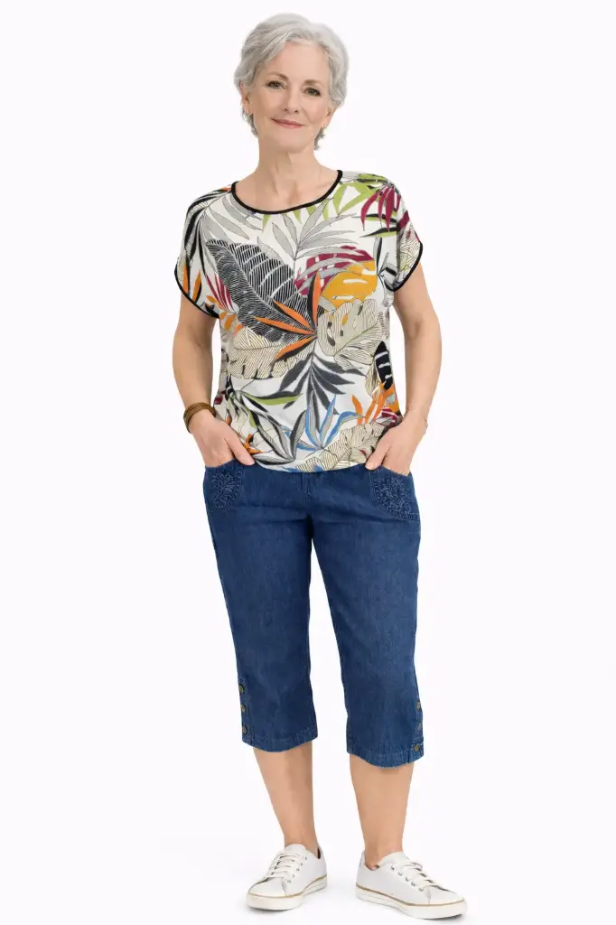 pantacourt senior - JEANS