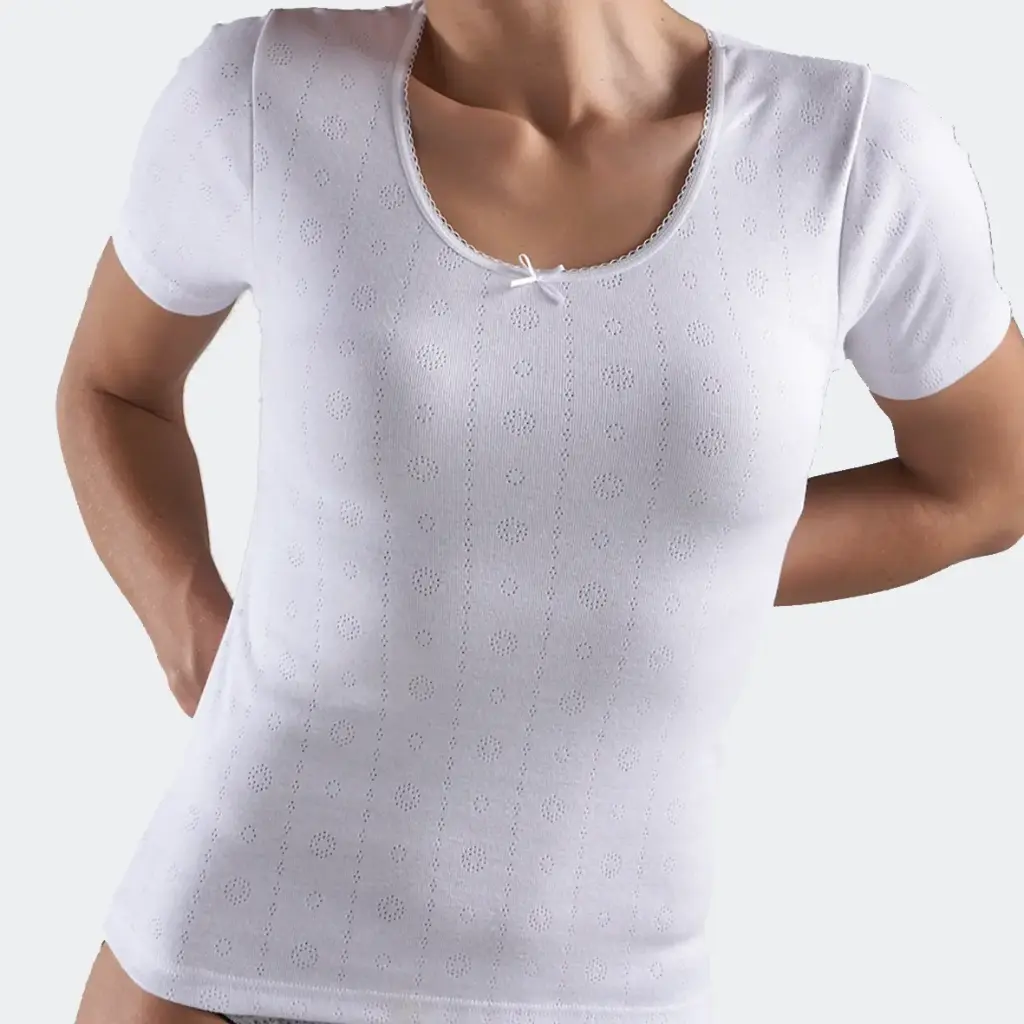 maillot de corps maille ajourée - MC  (T1)