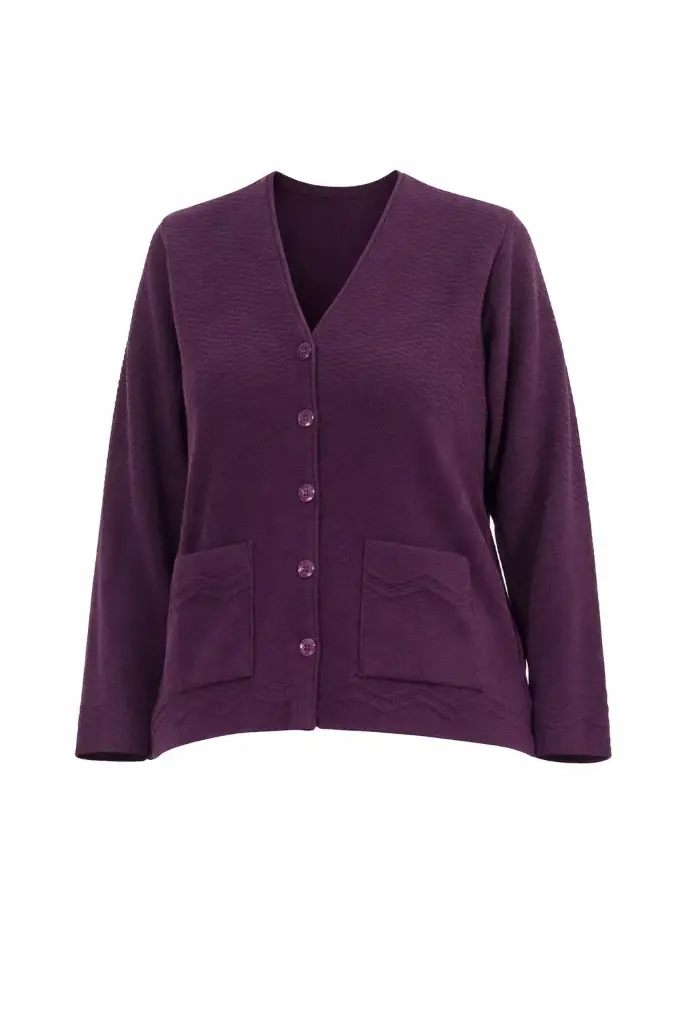 GILET KAROLINA (S, Prune)