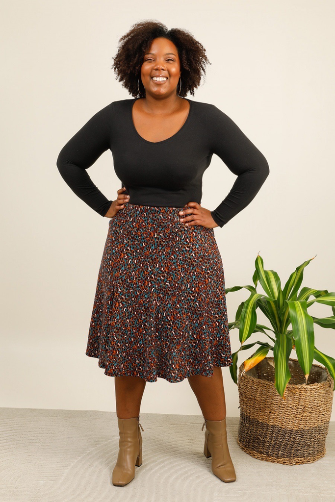 jupe - IMPRIME (2411) LEO