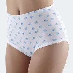 culotte - QUALITÉ SUPÉRIEURE (lot de 3) (S, FLEURIE)