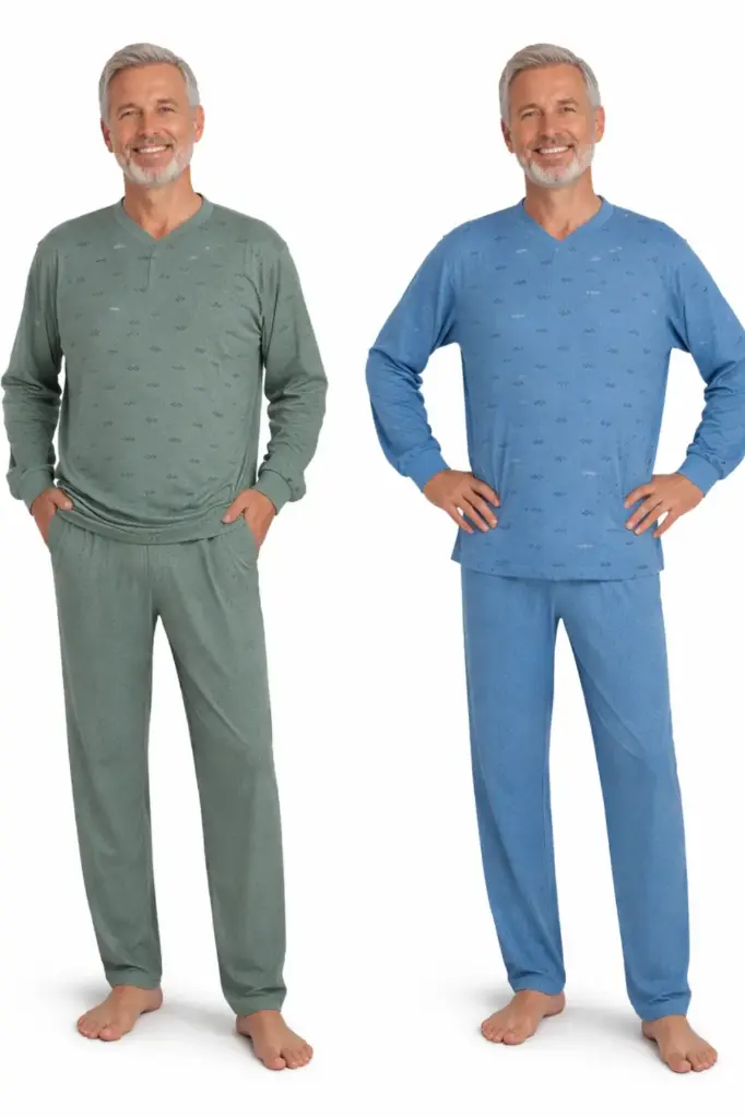 pyjama - Homme ML (M, bleu)