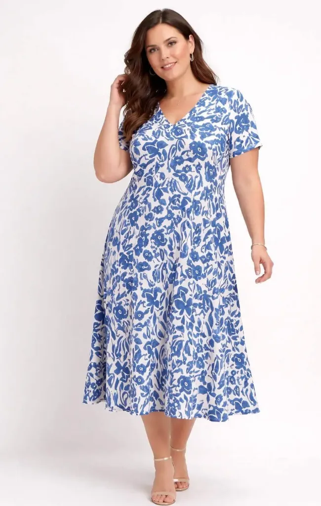 Robe - STEWIL 3767-26E  (M, bleu)