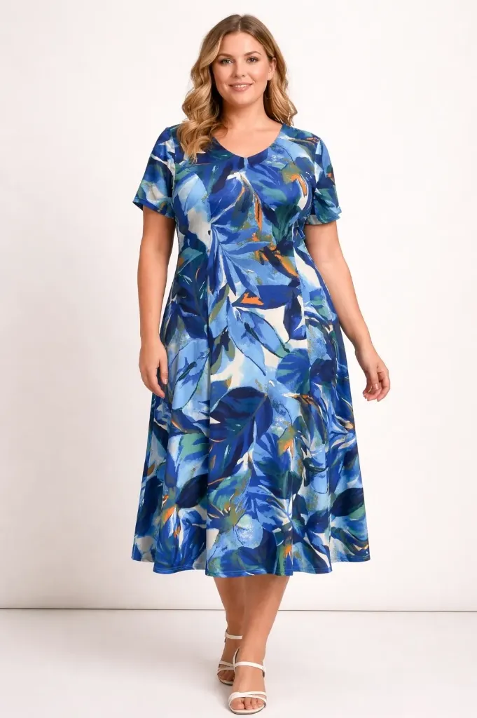 Robe - STEWIL 3767-26C (M, bleu)