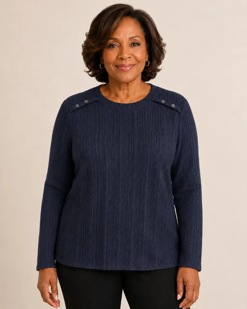 PULL MELIN (M, bleu marine)