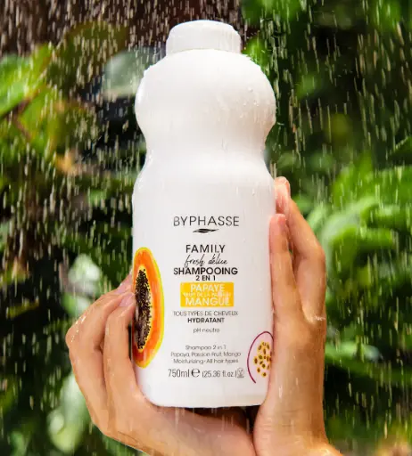 SHAMPOOING TOUS TYPES DE CHEVEUX FAMILY FRESH DÉLICE 750ML